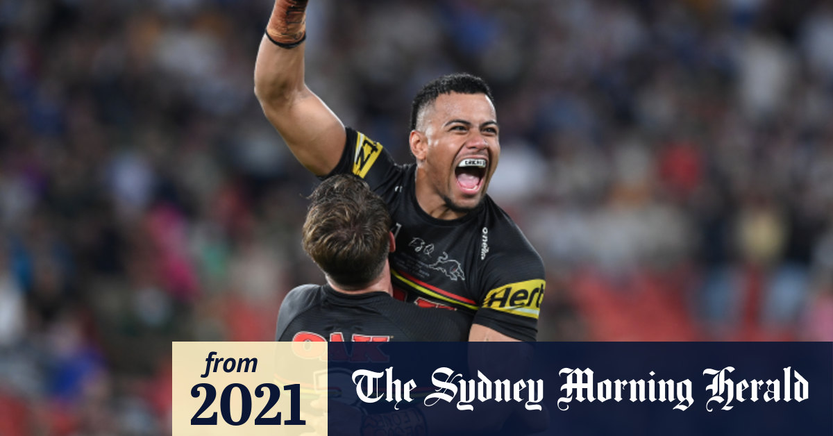 NRL grand final 2021 Penrith Panthers winger Stephen Crichton refuses